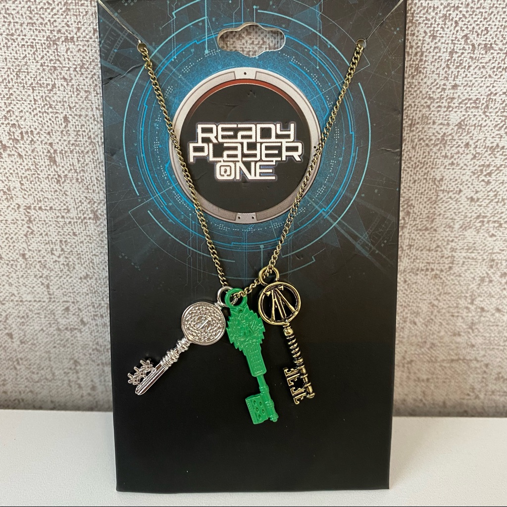 Bioworld Ready Player One Three Keys Necklace